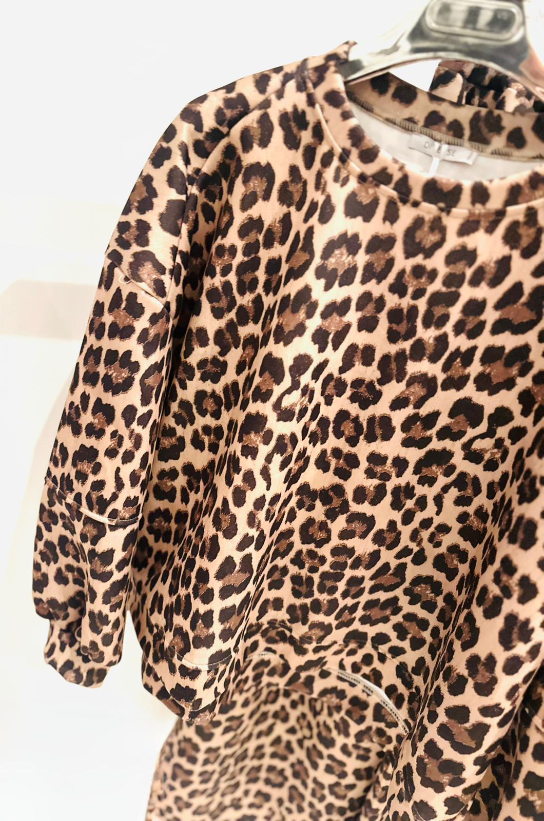 ADALYN Animal Print Top & Trousers Co-Ord