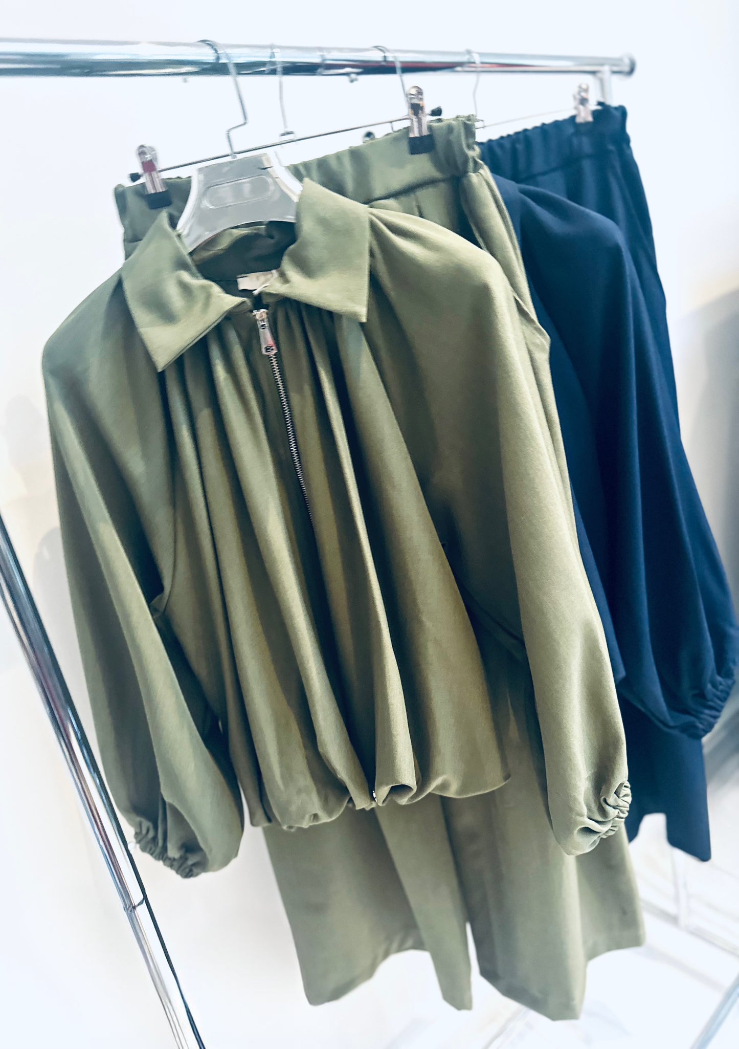 LIORA Navy Jacket & Trousers Co-Ord