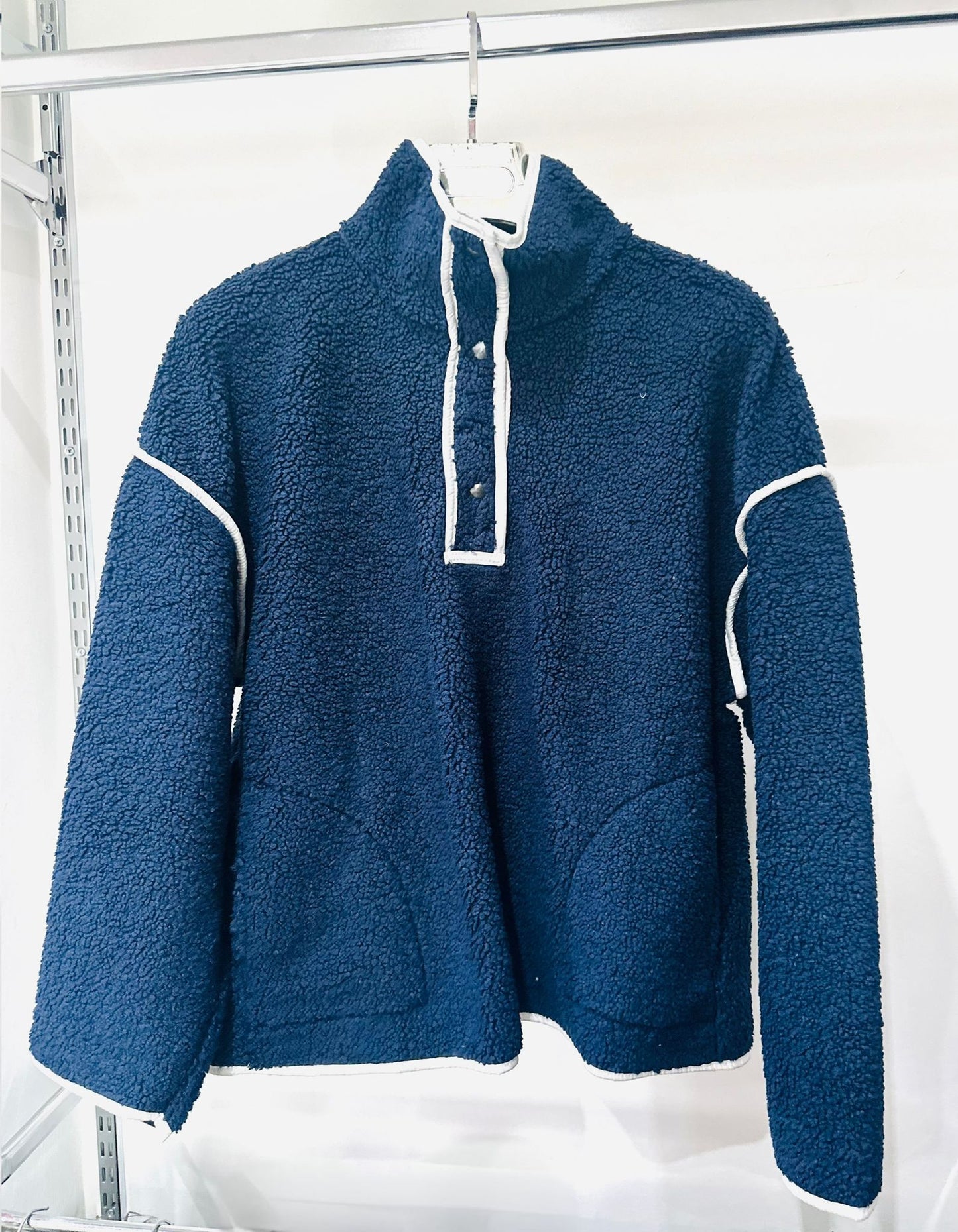 SERENA Navy Fleece Jumper