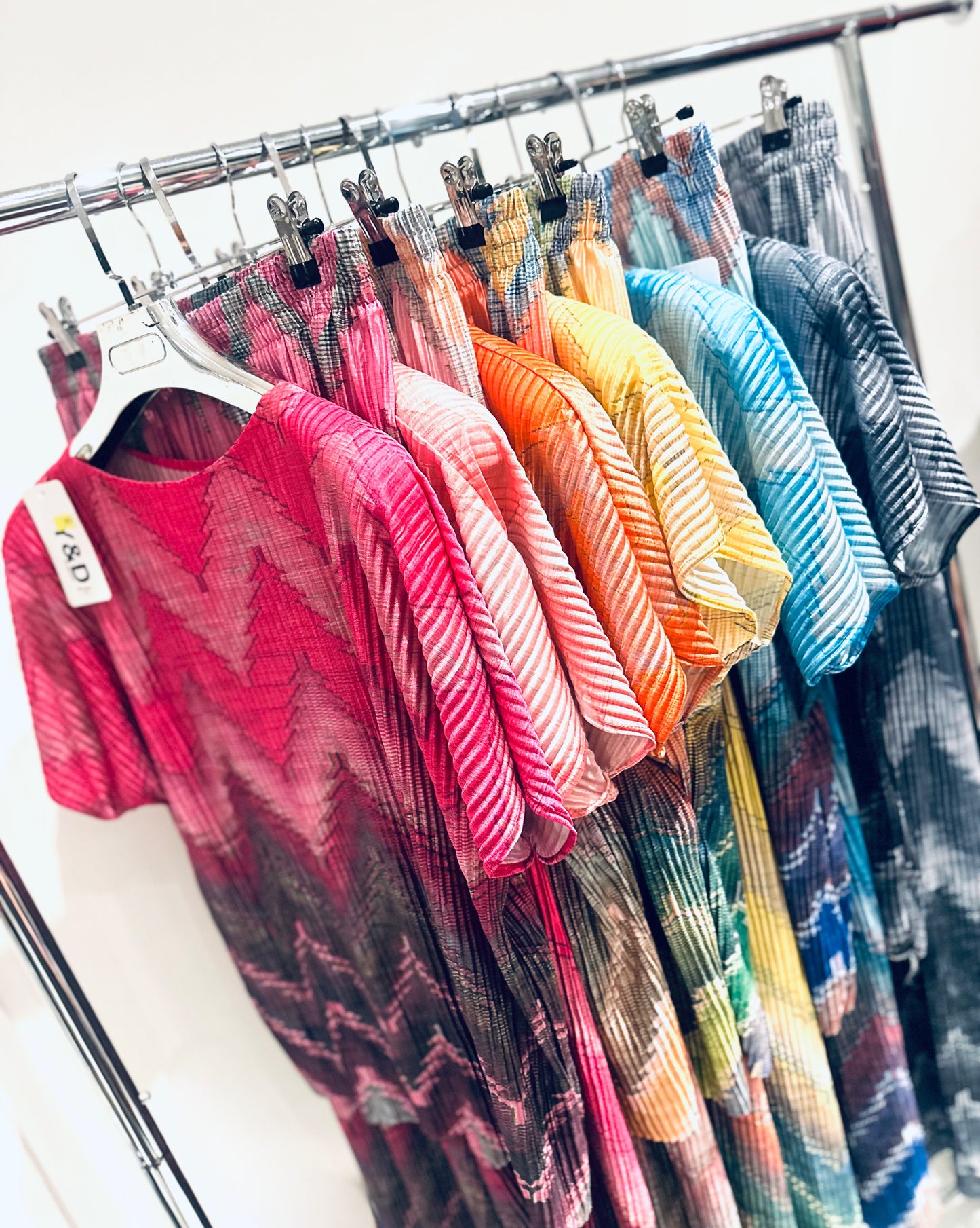 JIANNA Black Zig Zag Printed Co-Ord