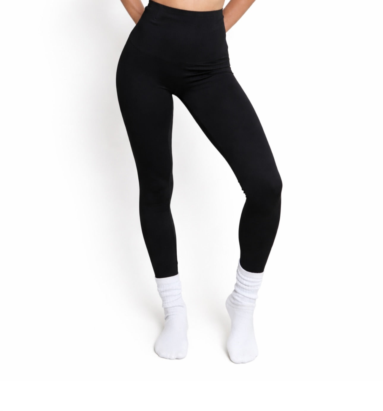ZENA Black High Waisted Buttery Soft Leggings