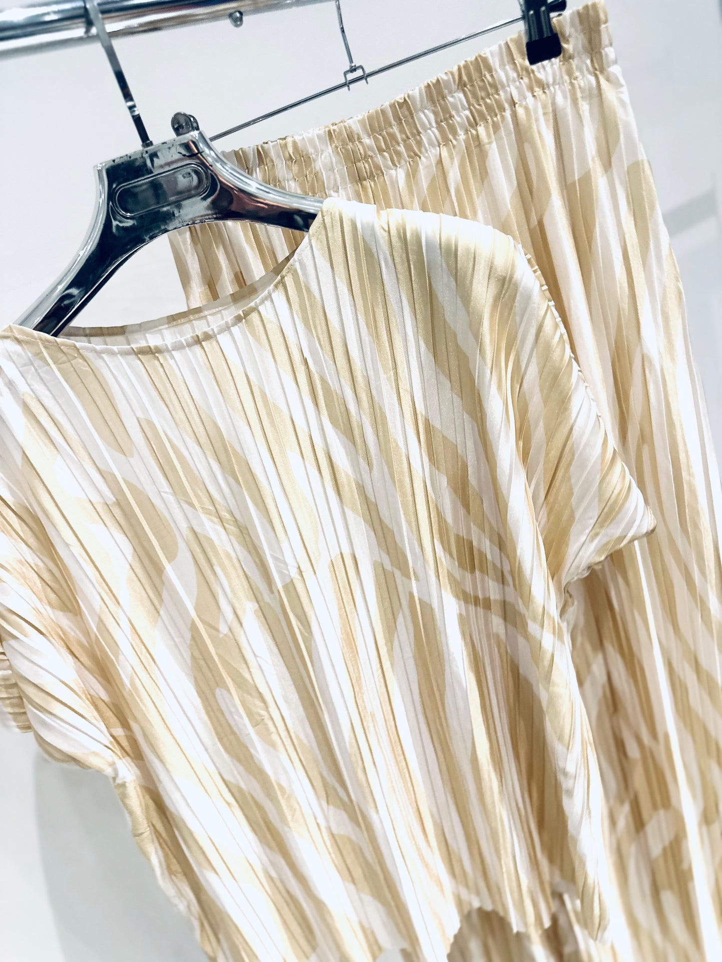 BELVIE Lemon Zebra Print Co-Ord