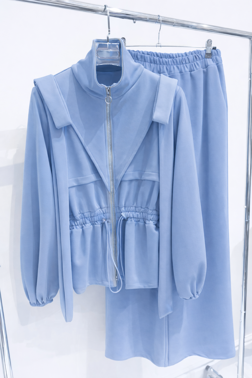 ROXIE Blue Zip Jacket & Joggers Co-Ord