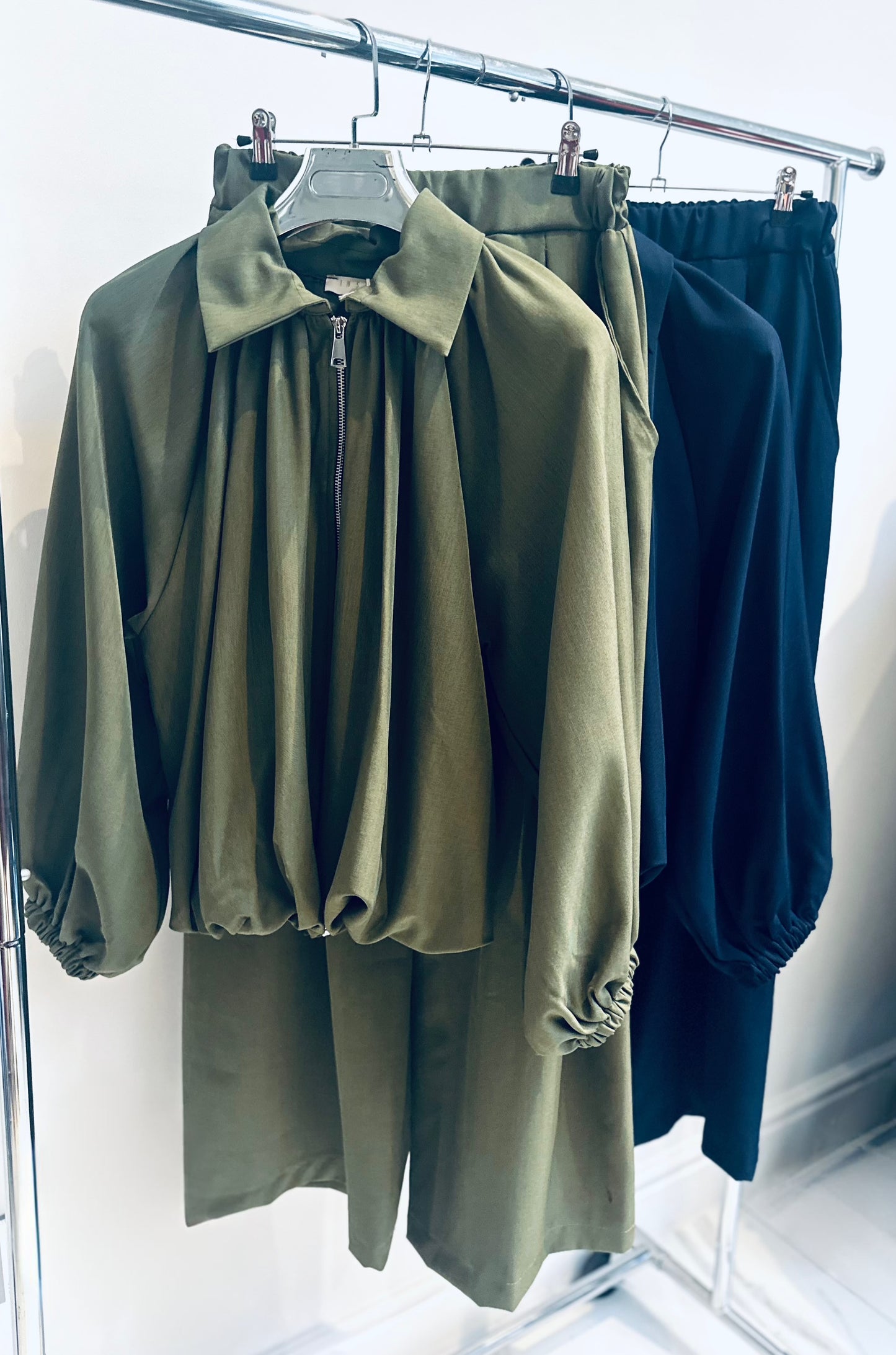 LIORA Navy Jacket & Trousers Co-Ord