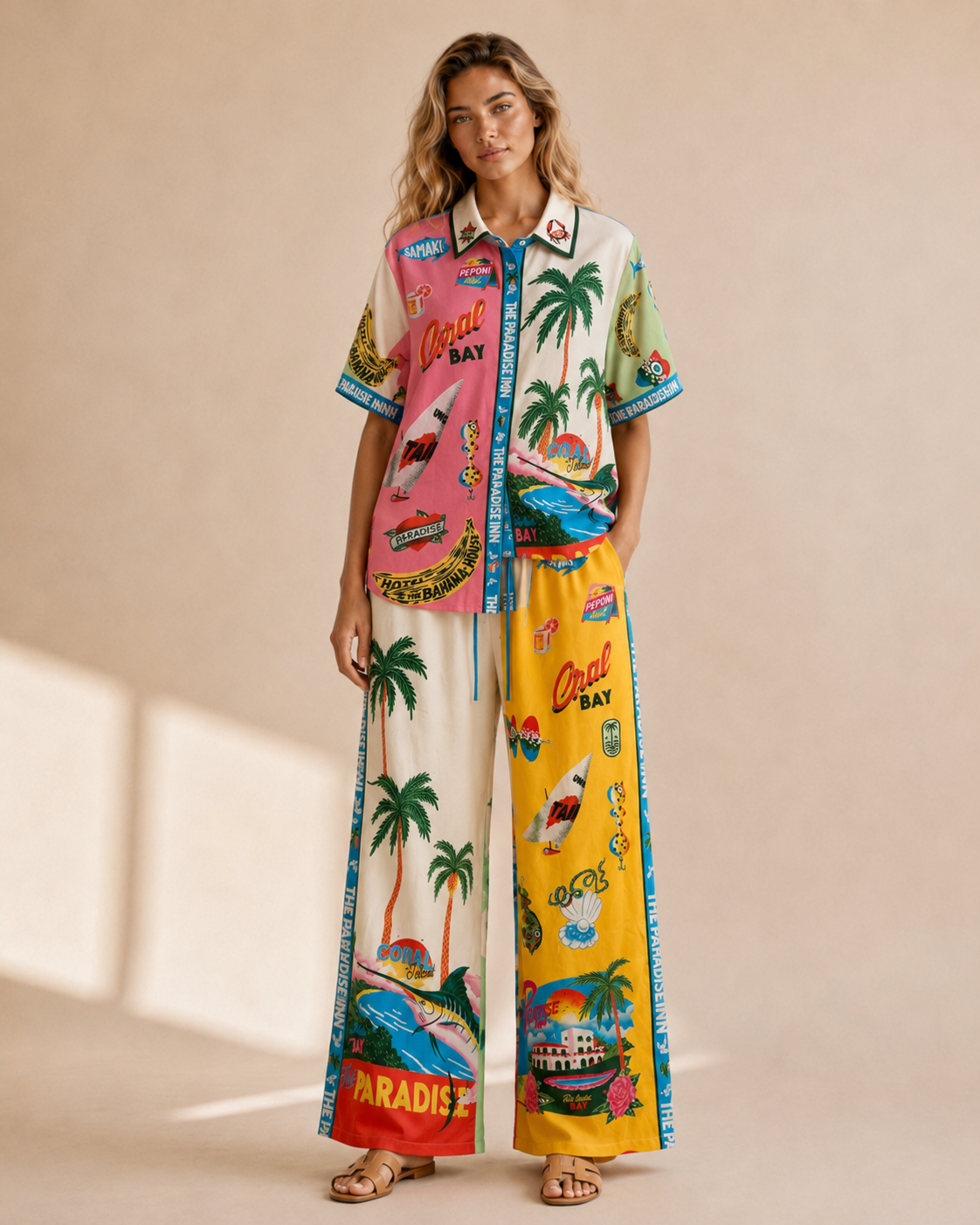 Paradise 2 Piece Trouser Set