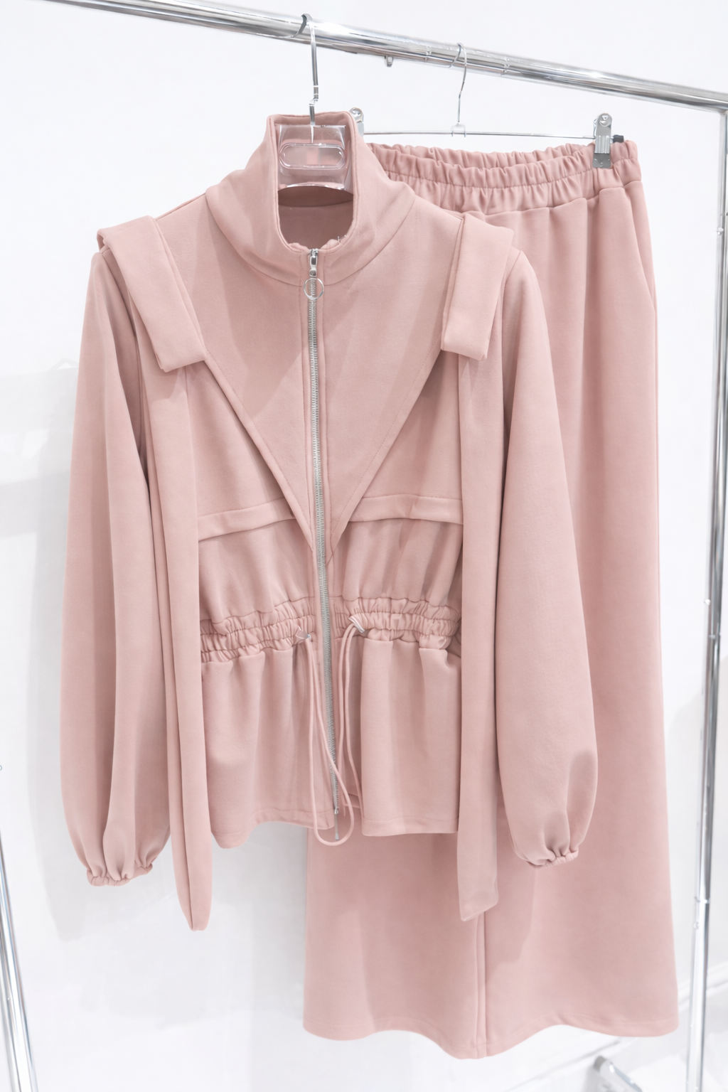ROXIE Pink Zip Jacket & Joggers Co-Ord