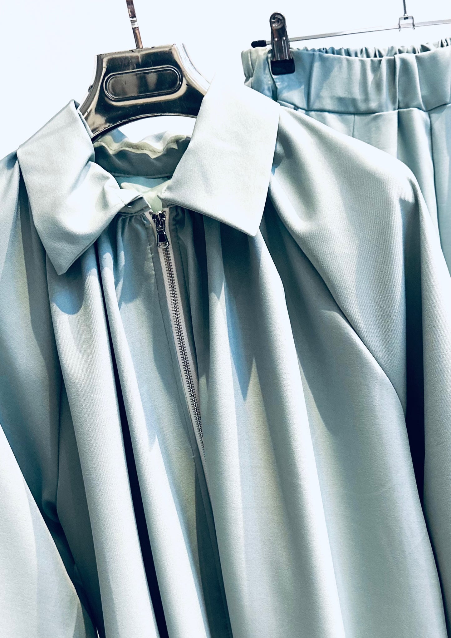 LIORA Mint Jacket & Trousers Co-Ord