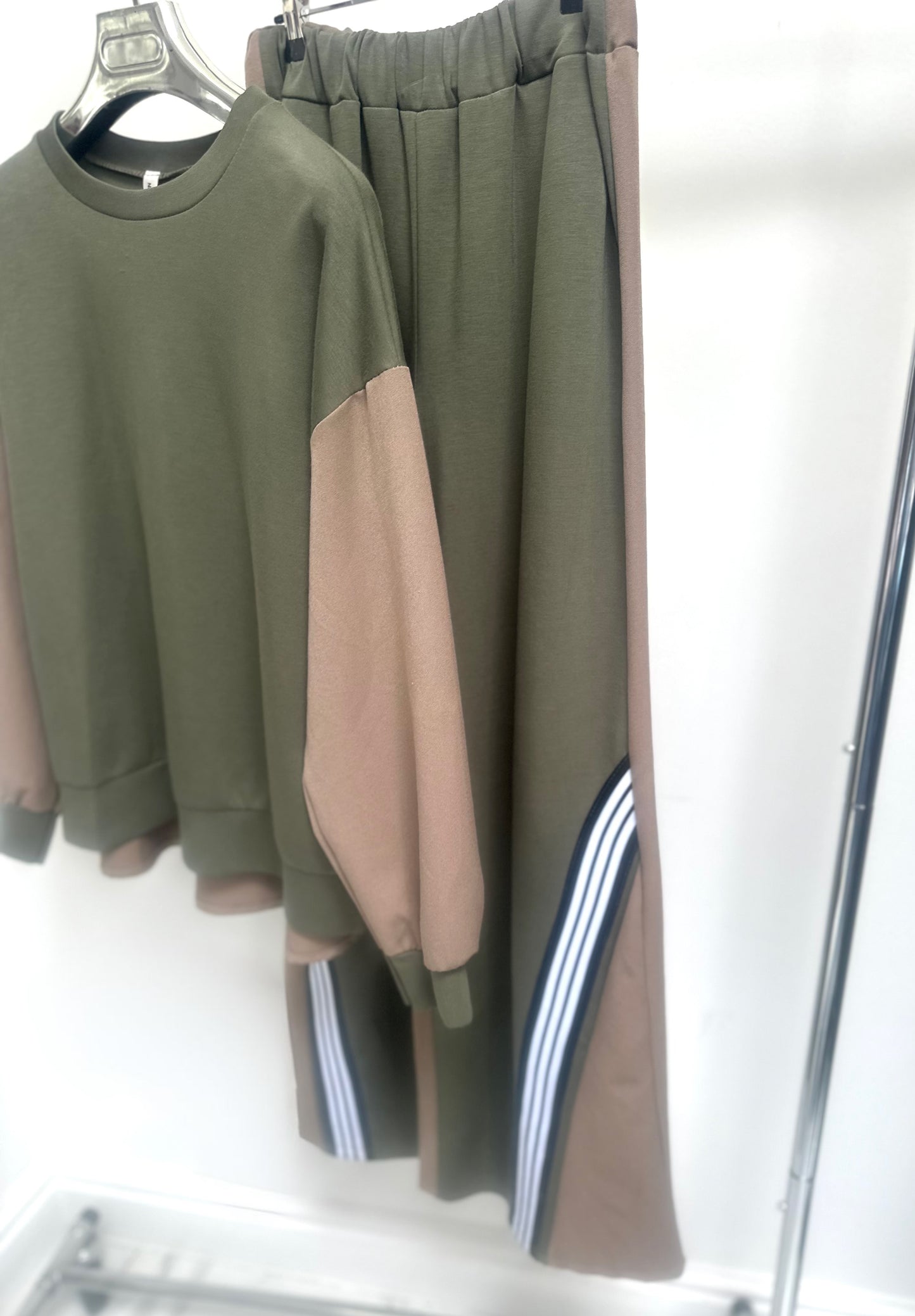 NORELLA Khaki Top & Trousers Co-Ord