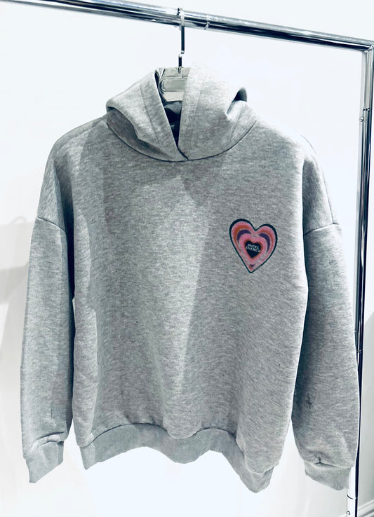 ANGEL Grey Statement Hoodie