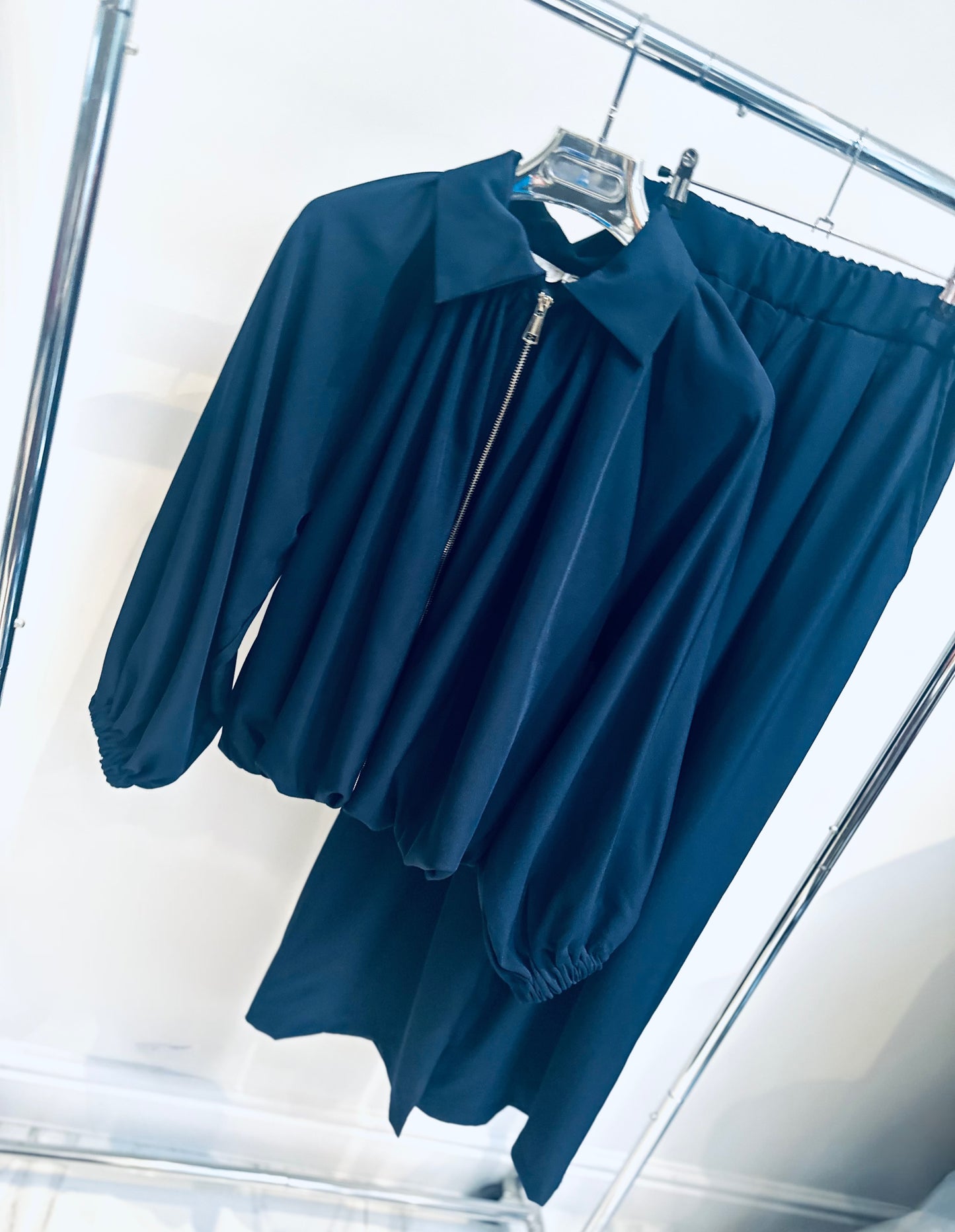LIORA Navy Jacket & Trousers Co-Ord