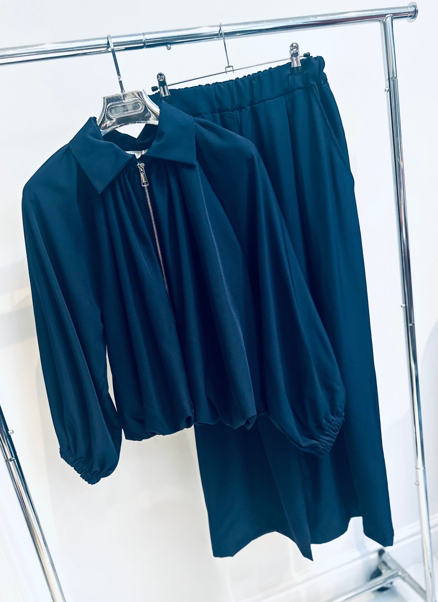 LIORA Navy Jacket & Trousers Co-Ord