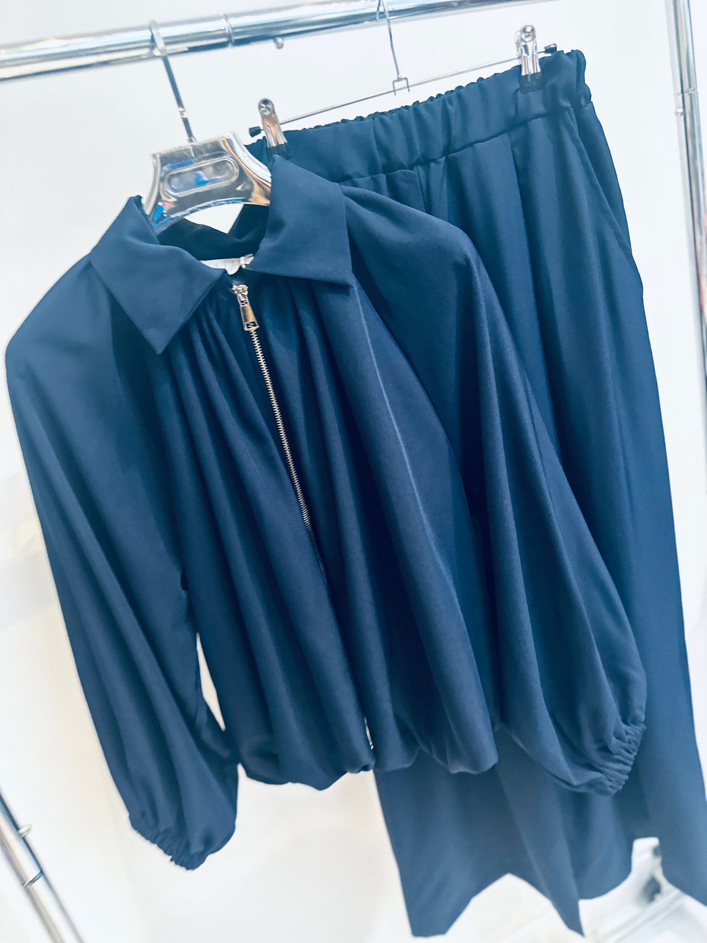 LIORA Navy Jacket & Trousers Co-Ord
