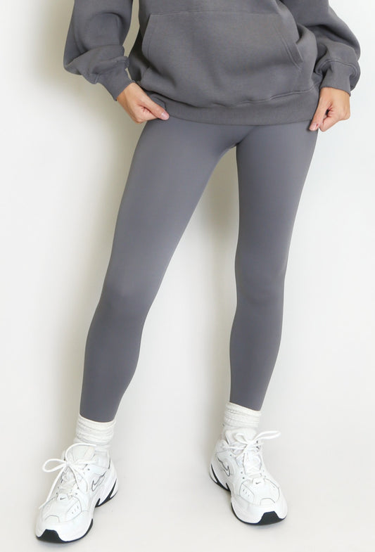 ZENA Grey High Waisted Buttery Soft Leggings
