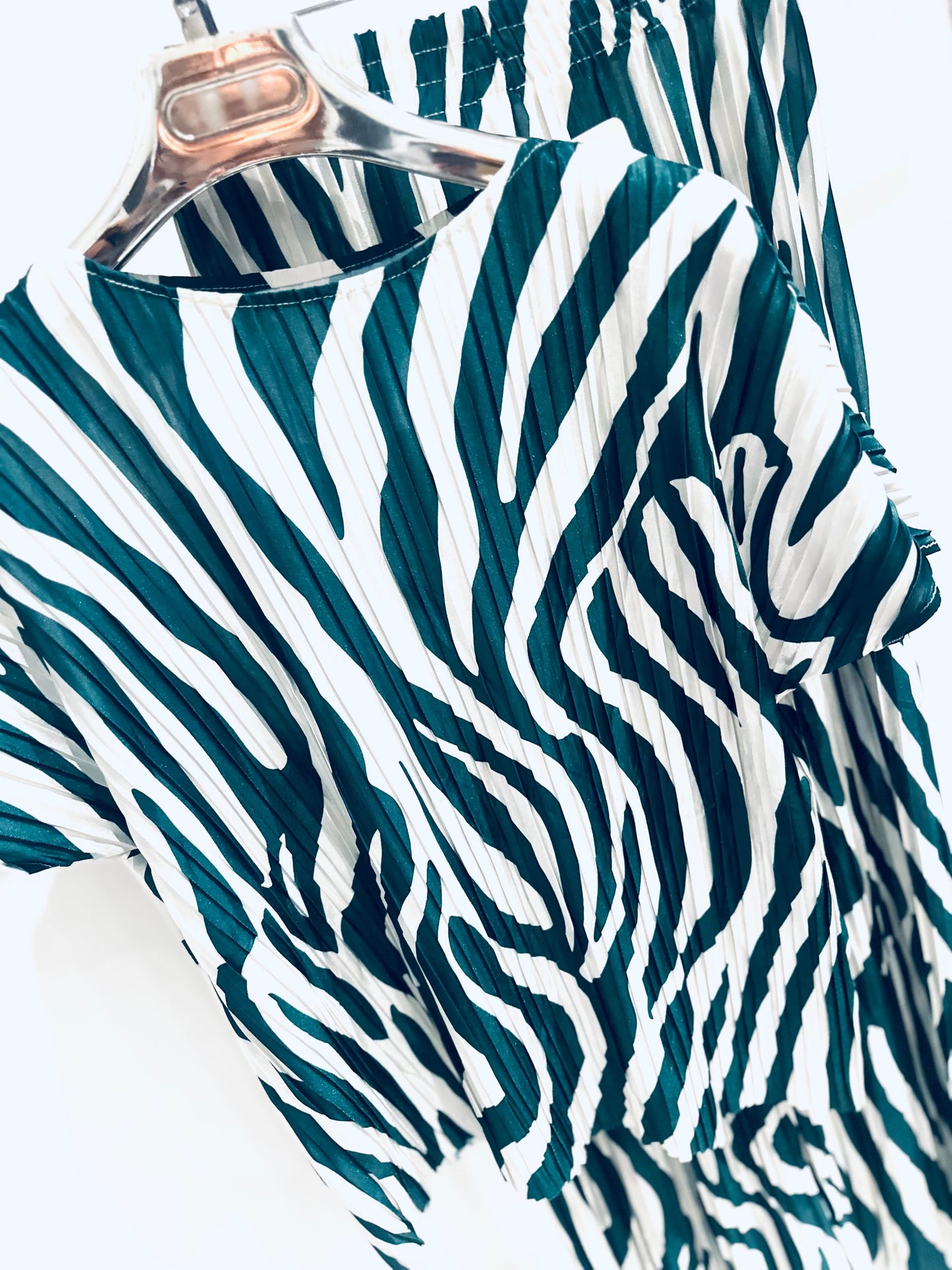 BELVIE Green Zebra Print Co-Ord