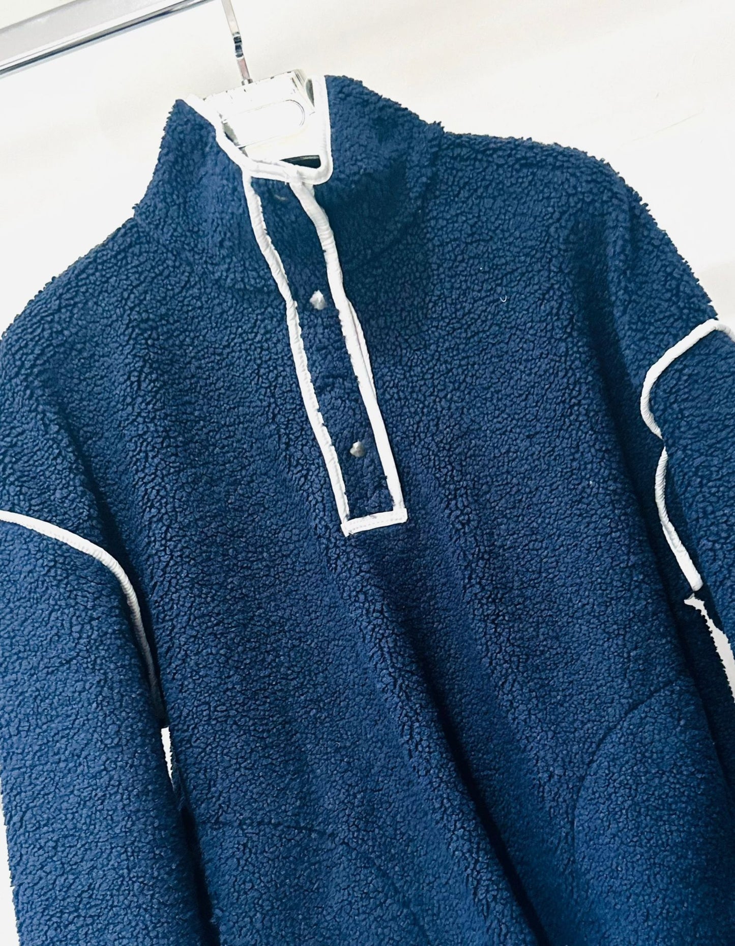 SERENA Navy Fleece Jumper