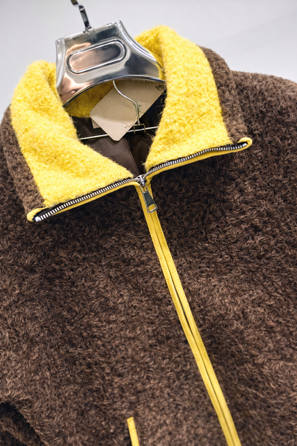 MAHIKA Brown Contrast Jacket