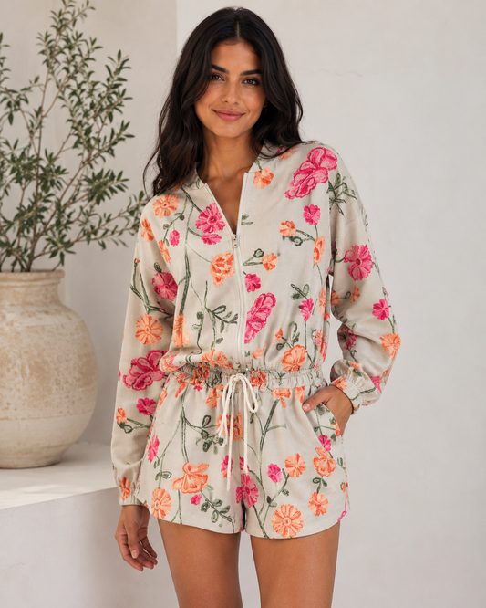 ROWAN Floral Jacket & Shorts Co-Ord