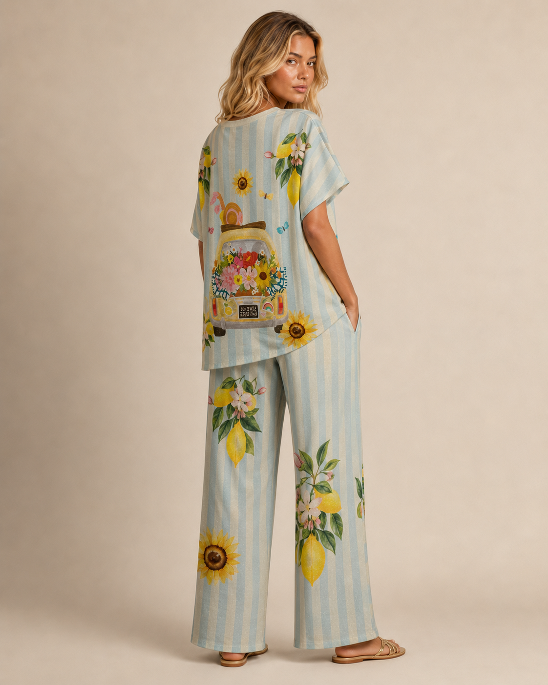 LIMON CELLO 2 Piece Top & Trousers Set
