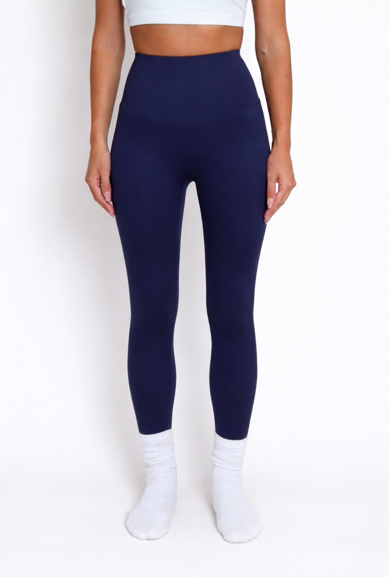 ZENA Navy High Waisted Buttery Soft Leggings