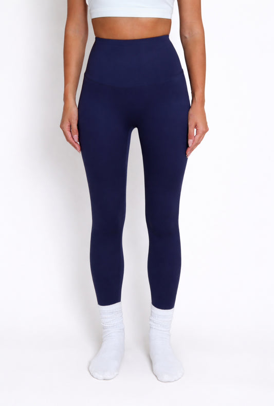 ZENA Navy High Waisted Buttery Soft Leggings
