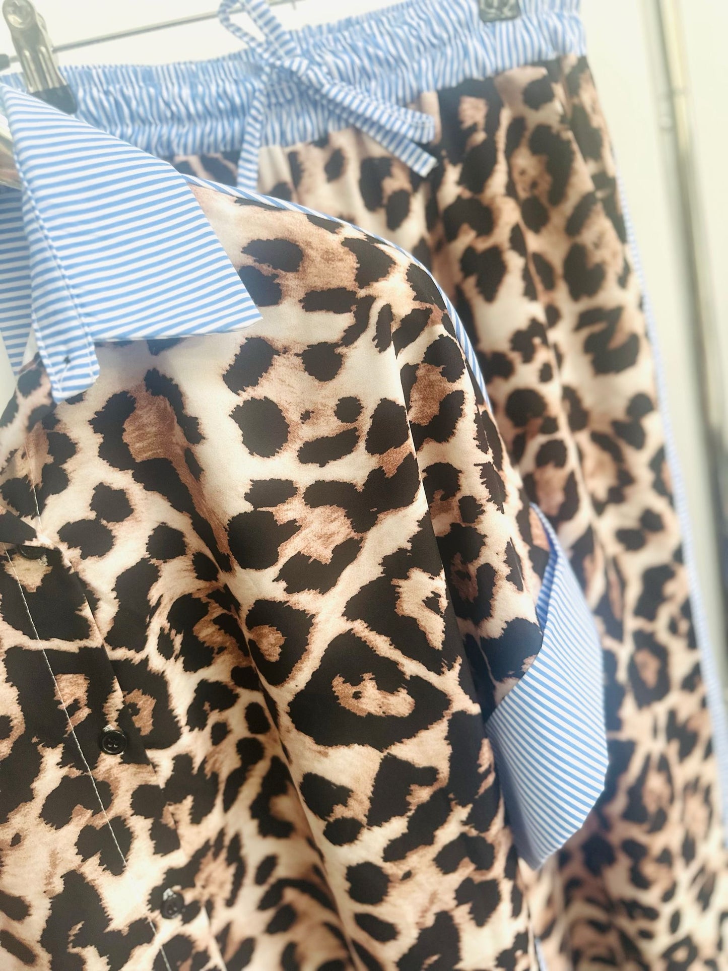 ZADIRA Animal Print Shirt & Trousers Co-Ord